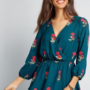 Embroidered Tunic Top